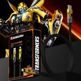 Transformers TF-A15 Deformed 4-in-1 Charging Cable 65W Super Fast Braided Cable (4FIX-1M)